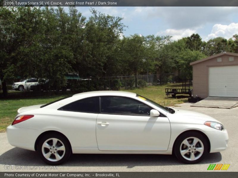 Arctic Frost Pearl / Dark Stone 2006 Toyota Solara SE V6 Coupe