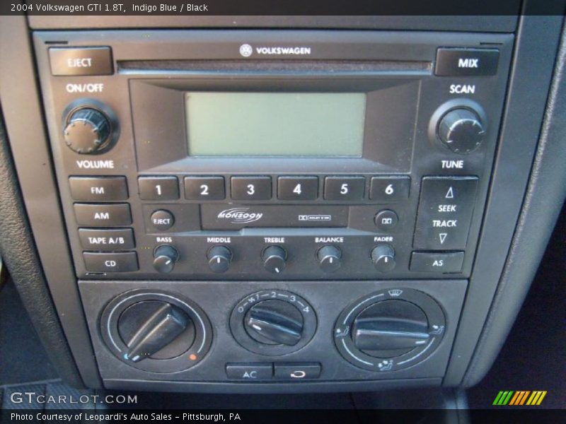 Indigo Blue / Black 2004 Volkswagen GTI 1.8T