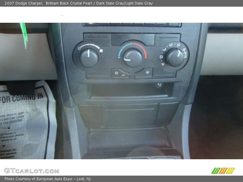 Brilliant Black Crystal Pearl / Dark Slate Gray/Light Slate Gray 2007 Dodge Charger