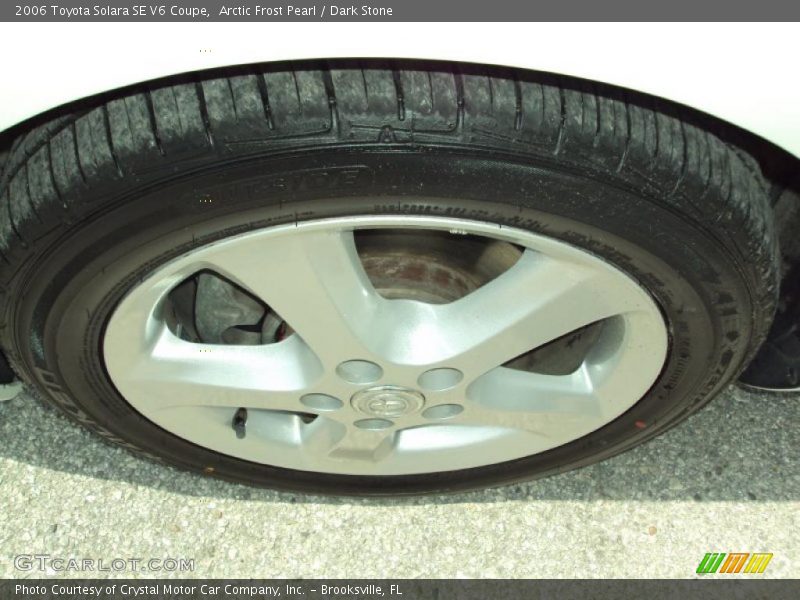 Arctic Frost Pearl / Dark Stone 2006 Toyota Solara SE V6 Coupe