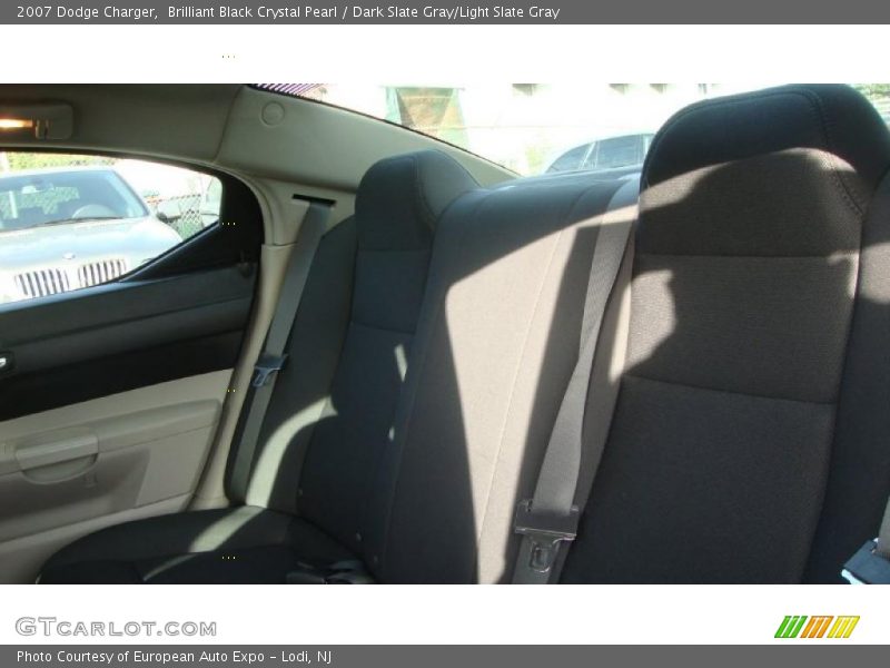 Brilliant Black Crystal Pearl / Dark Slate Gray/Light Slate Gray 2007 Dodge Charger