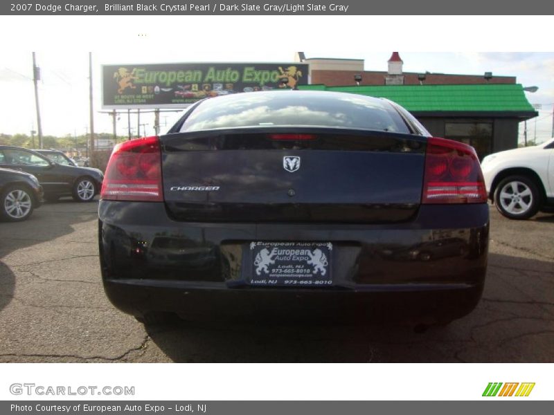Brilliant Black Crystal Pearl / Dark Slate Gray/Light Slate Gray 2007 Dodge Charger