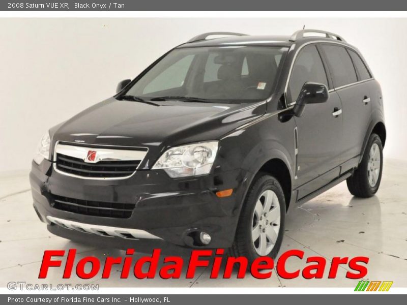 Black Onyx / Tan 2008 Saturn VUE XR