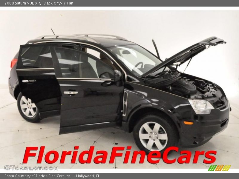 Black Onyx / Tan 2008 Saturn VUE XR
