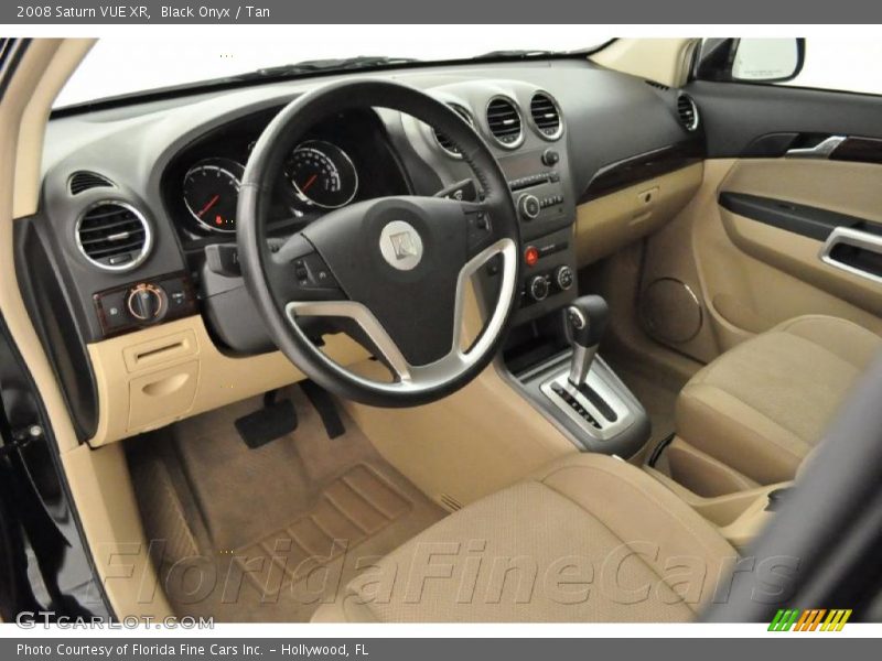 Black Onyx / Tan 2008 Saturn VUE XR