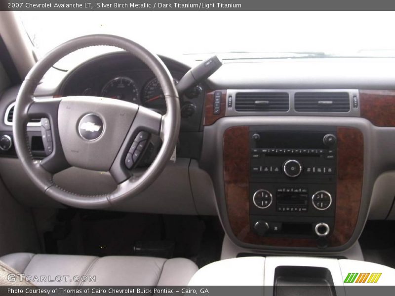 Silver Birch Metallic / Dark Titanium/Light Titanium 2007 Chevrolet Avalanche LT