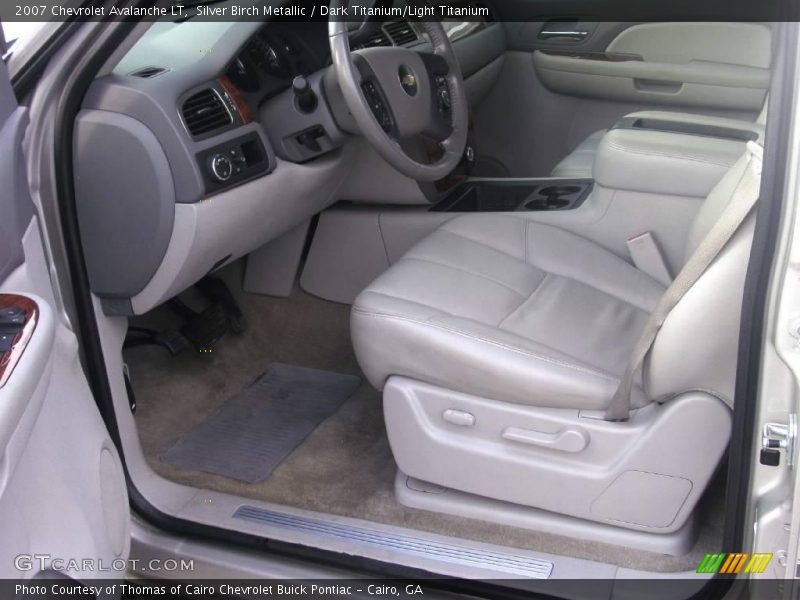 Silver Birch Metallic / Dark Titanium/Light Titanium 2007 Chevrolet Avalanche LT