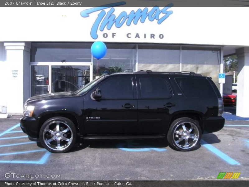 Black / Ebony 2007 Chevrolet Tahoe LTZ