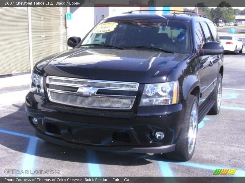 Black / Ebony 2007 Chevrolet Tahoe LTZ