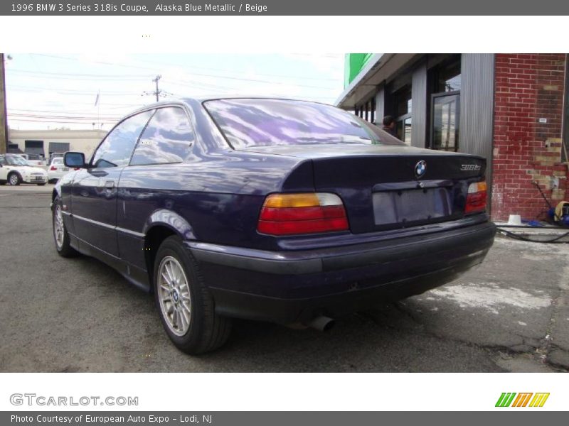 Alaska Blue Metallic / Beige 1996 BMW 3 Series 318is Coupe