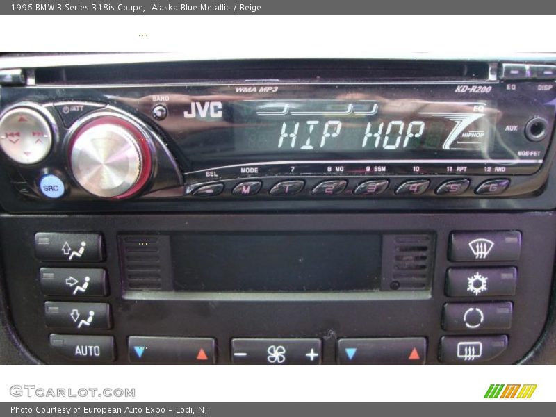 Alaska Blue Metallic / Beige 1996 BMW 3 Series 318is Coupe