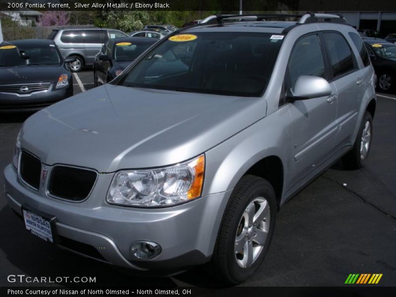 Silver Alloy Metallic / Ebony Black 2006 Pontiac Torrent