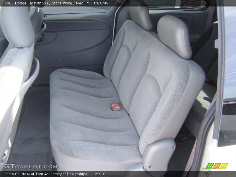 Stone White / Medium Slate Gray 2005 Dodge Caravan SXT