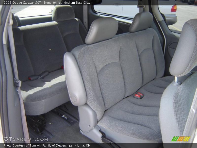 Stone White / Medium Slate Gray 2005 Dodge Caravan SXT