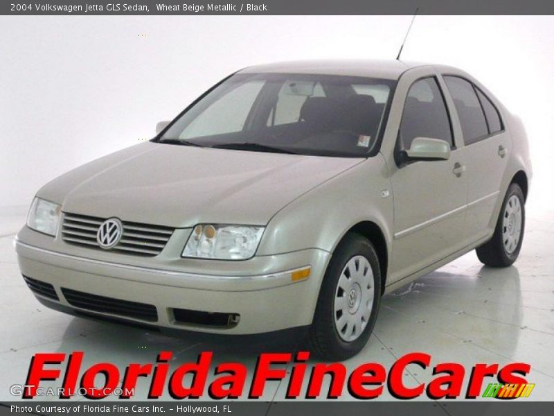 Wheat Beige Metallic / Black 2004 Volkswagen Jetta GLS Sedan