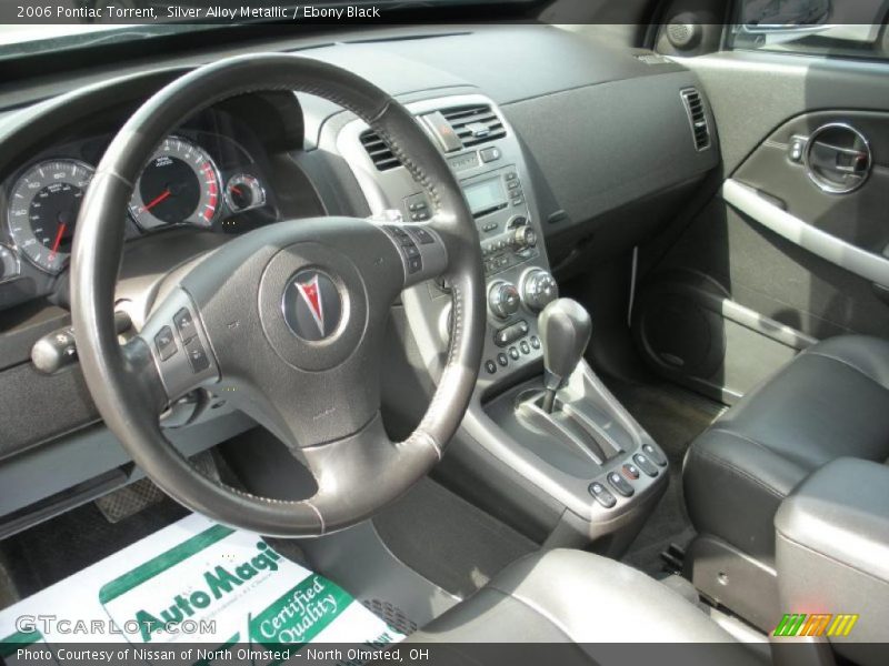 Silver Alloy Metallic / Ebony Black 2006 Pontiac Torrent