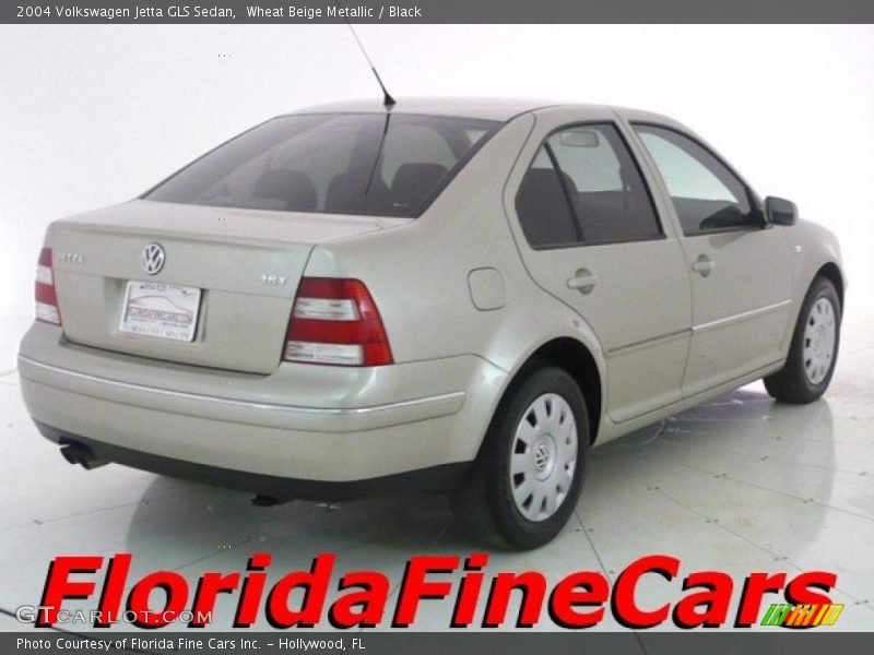 Wheat Beige Metallic / Black 2004 Volkswagen Jetta GLS Sedan