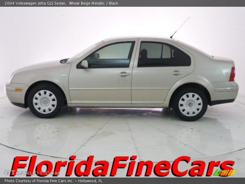 Wheat Beige Metallic / Black 2004 Volkswagen Jetta GLS Sedan