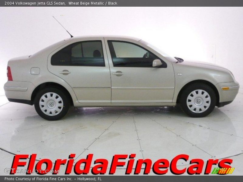 Wheat Beige Metallic / Black 2004 Volkswagen Jetta GLS Sedan