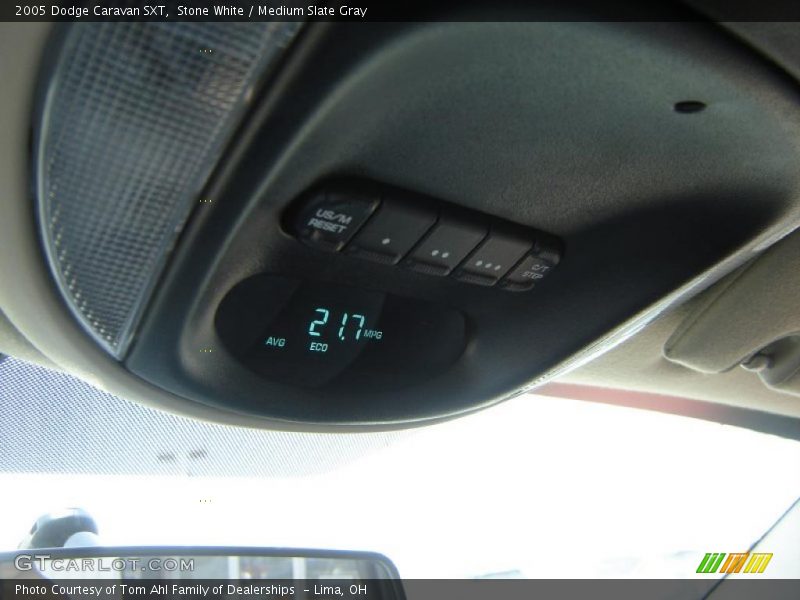 Stone White / Medium Slate Gray 2005 Dodge Caravan SXT