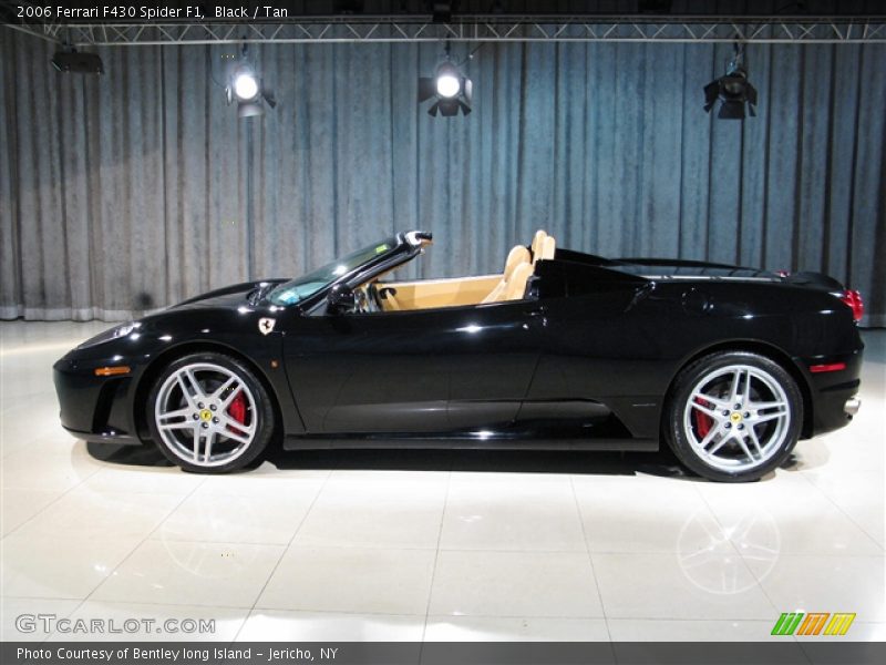 Black / Tan 2006 Ferrari F430 Spider F1