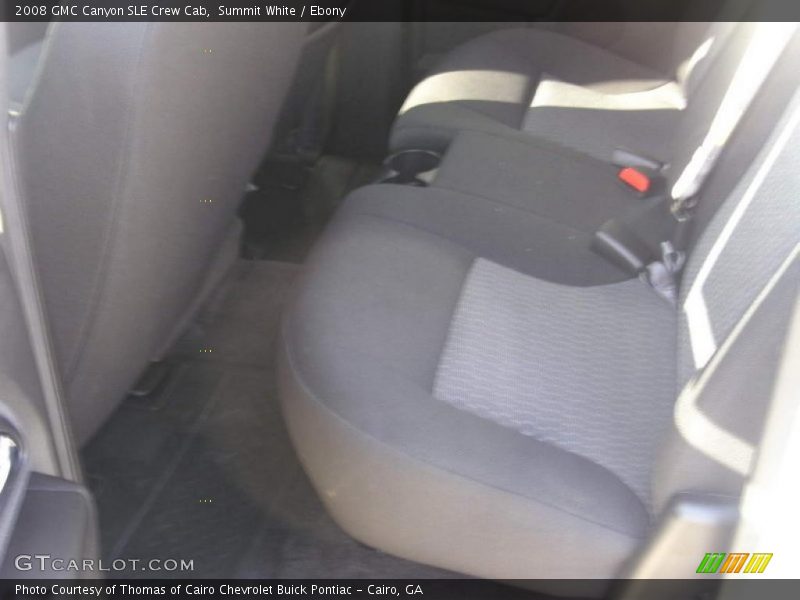 Summit White / Ebony 2008 GMC Canyon SLE Crew Cab