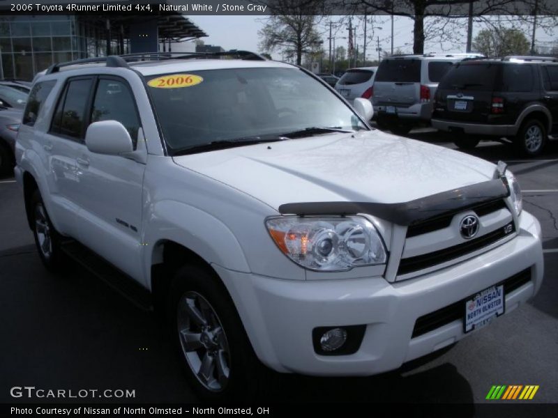 Natural White / Stone Gray 2006 Toyota 4Runner Limited 4x4
