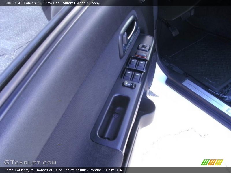 Summit White / Ebony 2008 GMC Canyon SLE Crew Cab