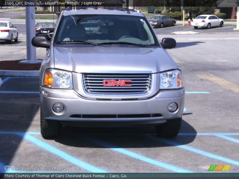 Liquid Silver Metallic / Light Gray 2006 GMC Envoy SLT