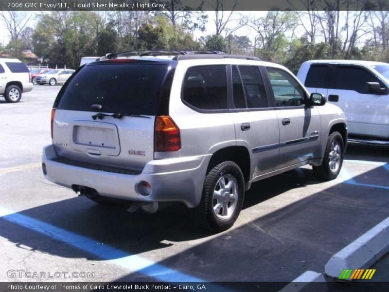 Liquid Silver Metallic / Light Gray 2006 GMC Envoy SLT