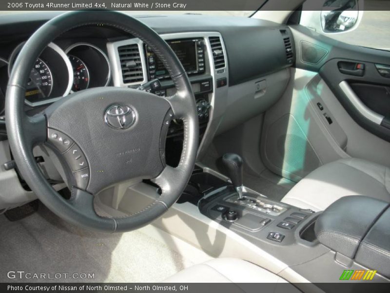 Natural White / Stone Gray 2006 Toyota 4Runner Limited 4x4