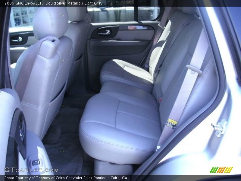 Liquid Silver Metallic / Light Gray 2006 GMC Envoy SLT