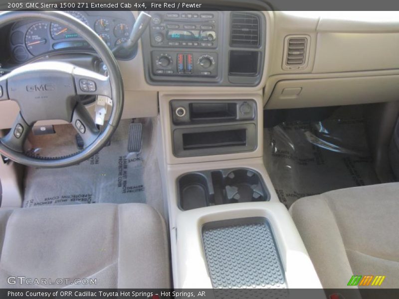 Fire Red / Pewter 2005 GMC Sierra 1500 Z71 Extended Cab 4x4