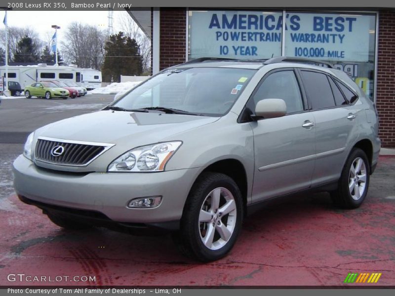 Bamboo Pearl / Ivory 2008 Lexus RX 350