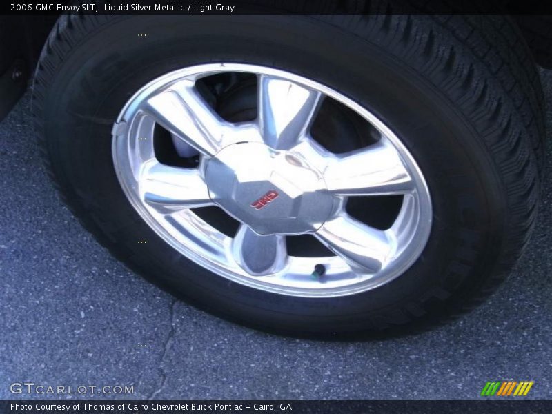 Liquid Silver Metallic / Light Gray 2006 GMC Envoy SLT