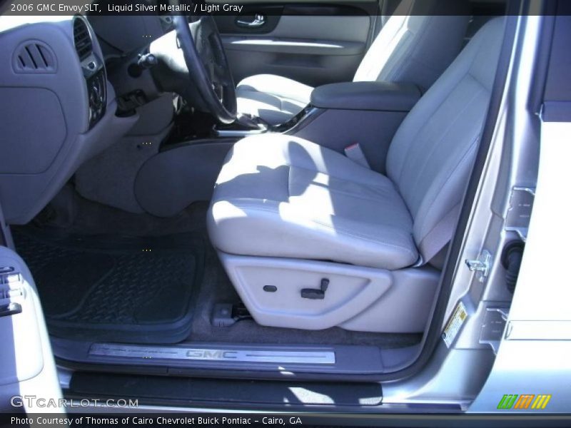 Liquid Silver Metallic / Light Gray 2006 GMC Envoy SLT