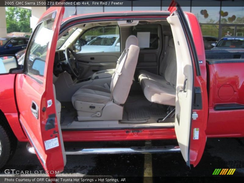 Fire Red / Pewter 2005 GMC Sierra 1500 Z71 Extended Cab 4x4
