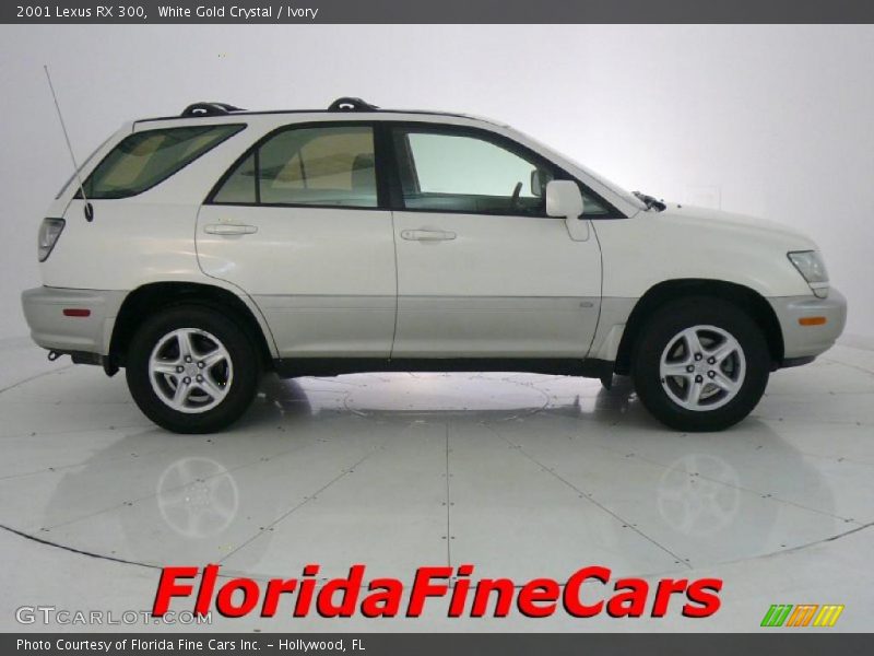 White Gold Crystal / Ivory 2001 Lexus RX 300