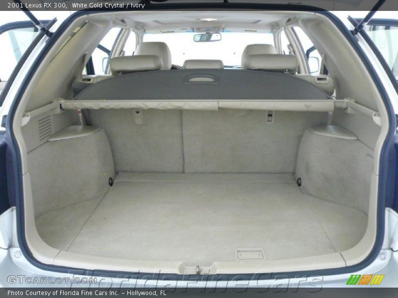 White Gold Crystal / Ivory 2001 Lexus RX 300
