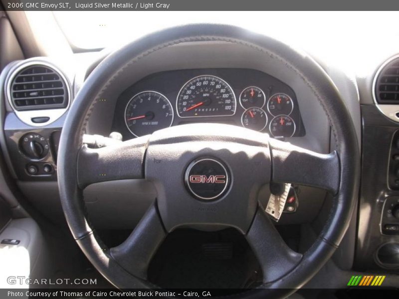 Liquid Silver Metallic / Light Gray 2006 GMC Envoy SLT