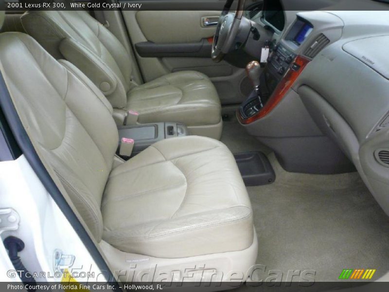 White Gold Crystal / Ivory 2001 Lexus RX 300