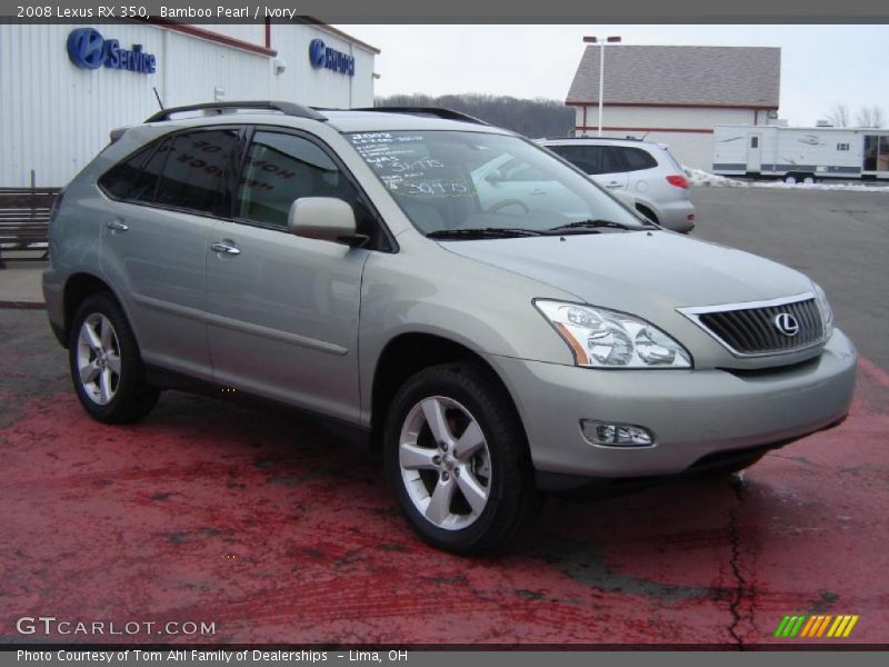 Bamboo Pearl / Ivory 2008 Lexus RX 350