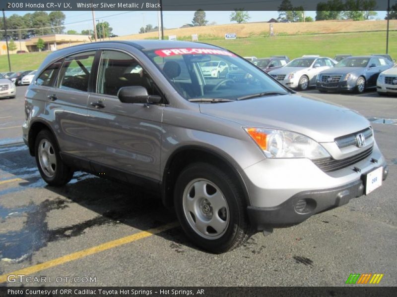 Whistler Silver Metallic / Black 2008 Honda CR-V LX
