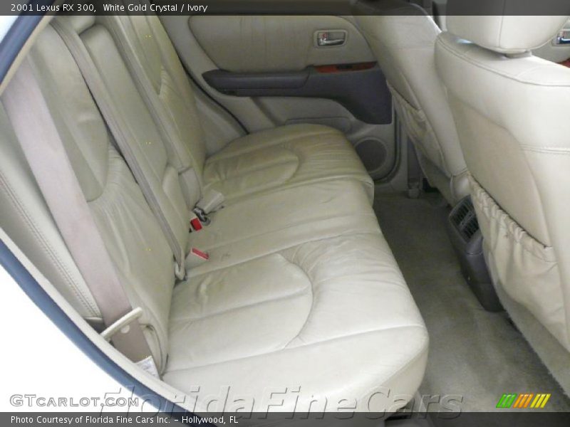White Gold Crystal / Ivory 2001 Lexus RX 300