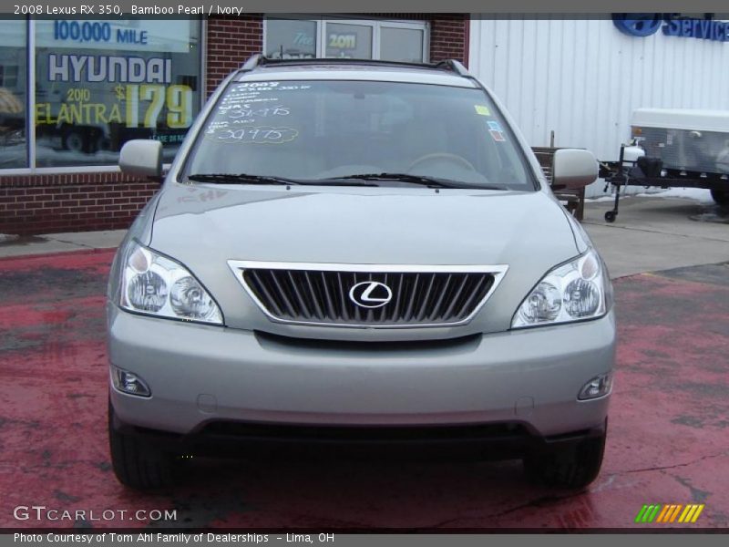 Bamboo Pearl / Ivory 2008 Lexus RX 350
