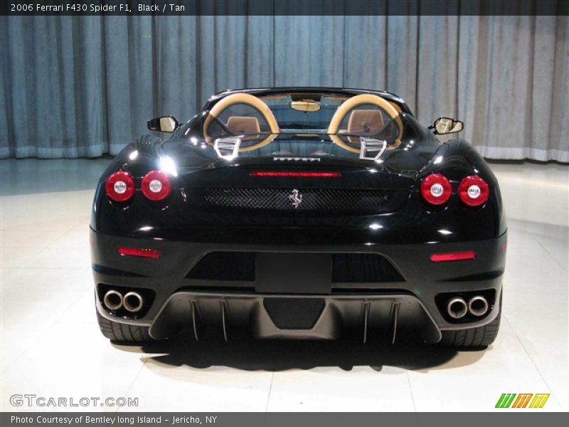 Black / Tan 2006 Ferrari F430 Spider F1