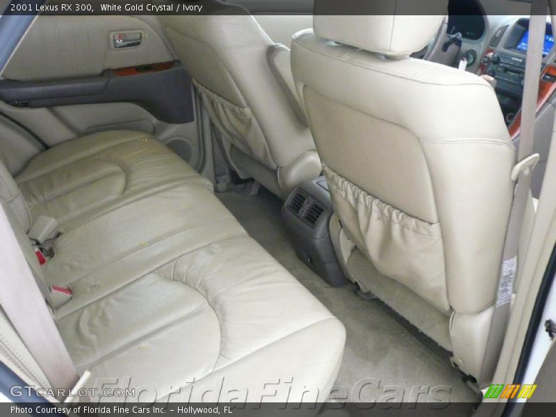 White Gold Crystal / Ivory 2001 Lexus RX 300
