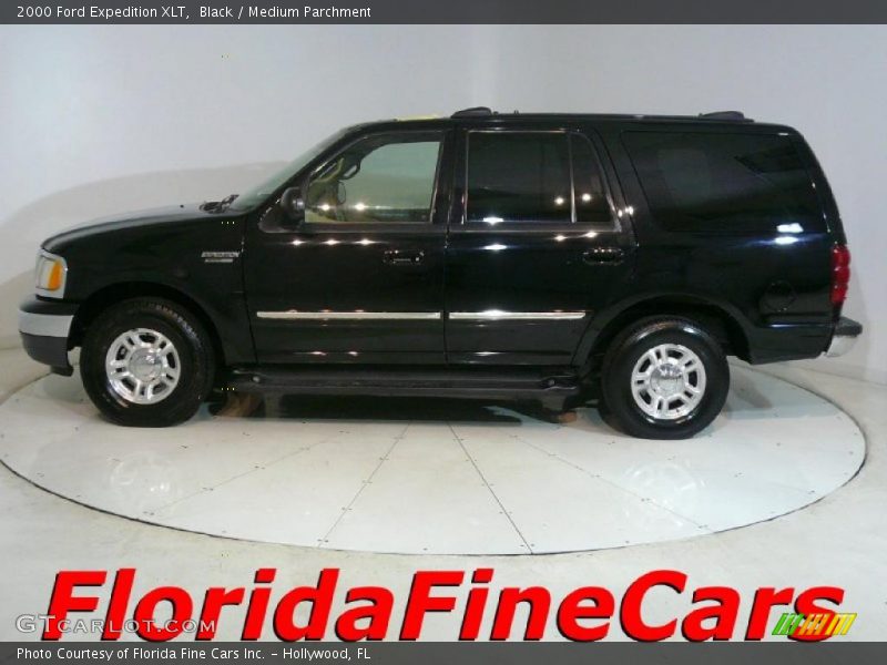 Black / Medium Parchment 2000 Ford Expedition XLT