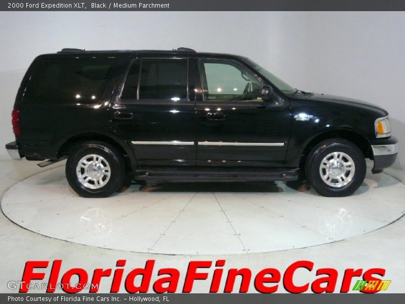 Black / Medium Parchment 2000 Ford Expedition XLT