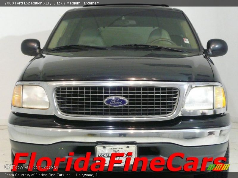 Black / Medium Parchment 2000 Ford Expedition XLT